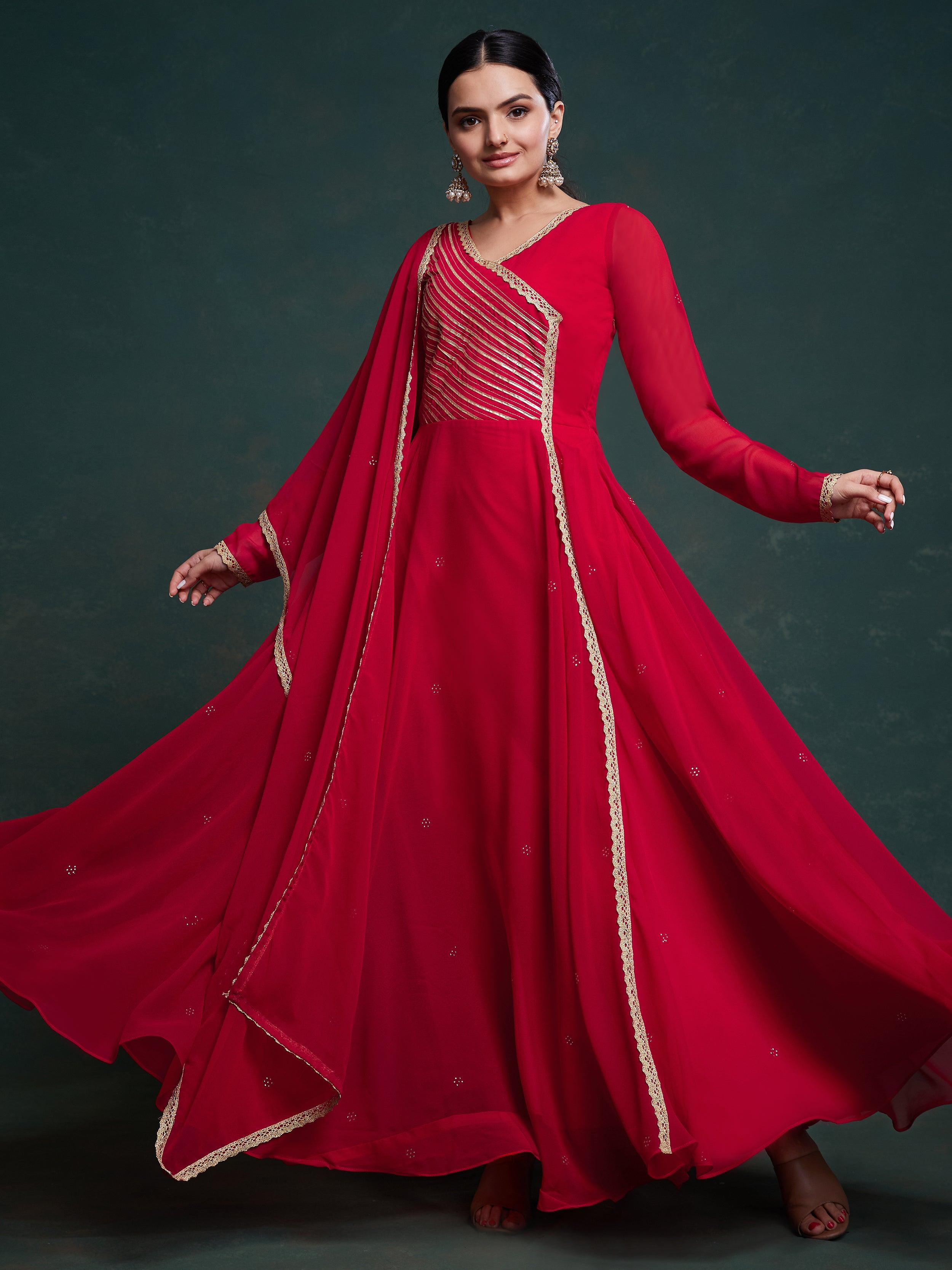 Red Gowns Elegance in Every Shade at Zeel Clothing Color Red